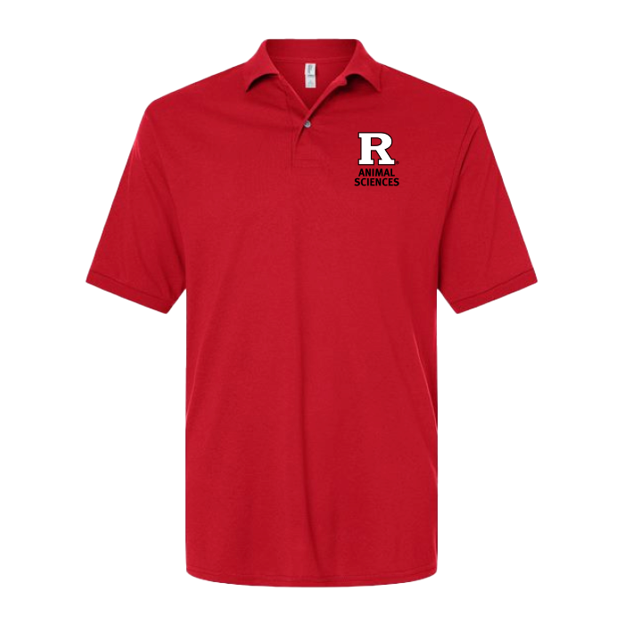 Men's Dri Power Polo Rutgers Animal Sciences