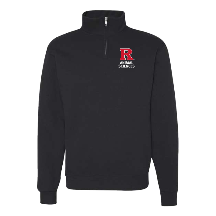 Unisex Quarter Zip Sweatshirt Rutgers Animals Sciences