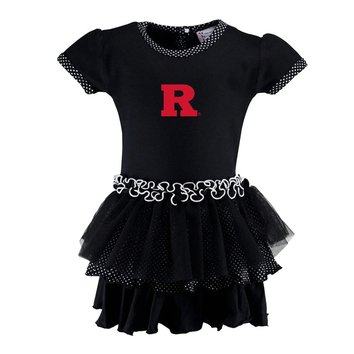 Rutgers Pin Dot Tutu Dress Two Feet Ahead