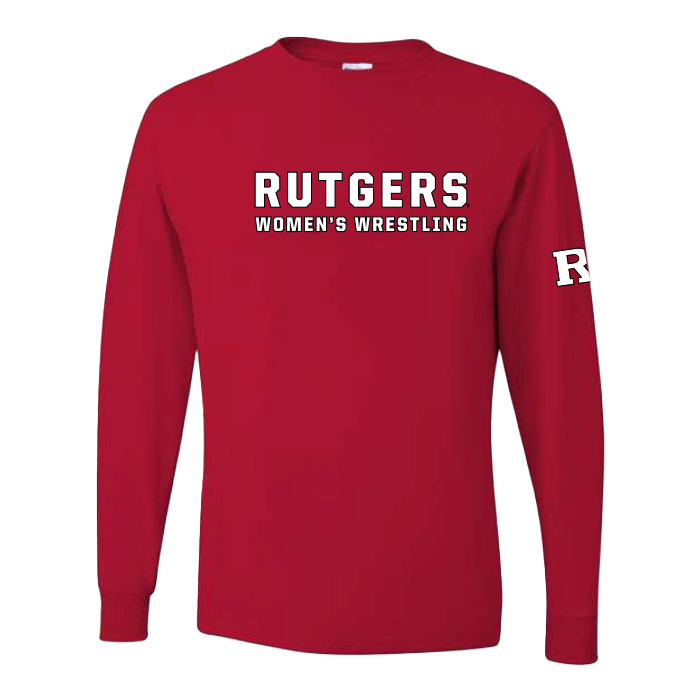 Unisex Long Sleeve T-Shirt Club Women's Wrestling