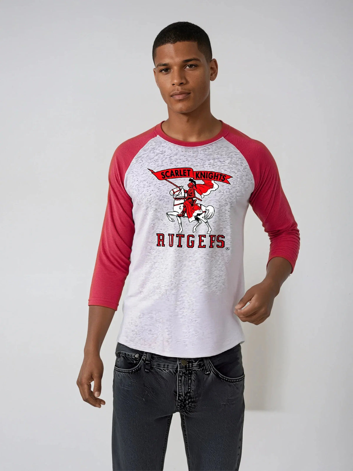 Vintage 3/4 Sleeve Raglan T-Shirt Knight & Day Apparel
