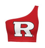 Rutgers Red One Shoulder Top lojobands