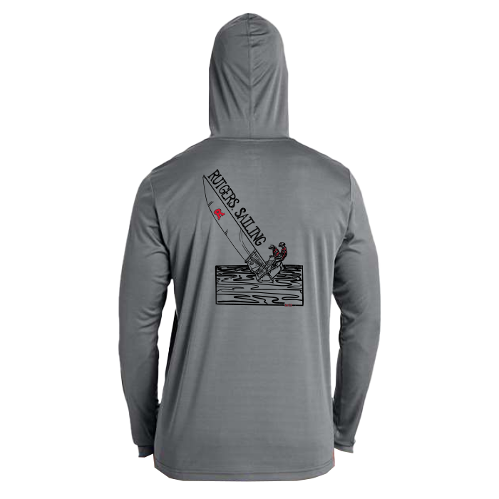 Hooded T-Shirt Rutgers Sailing