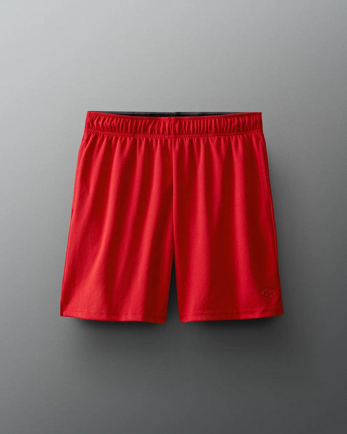RUDIS 8" 2.0 Mesh Shorts - Red RUDIS
