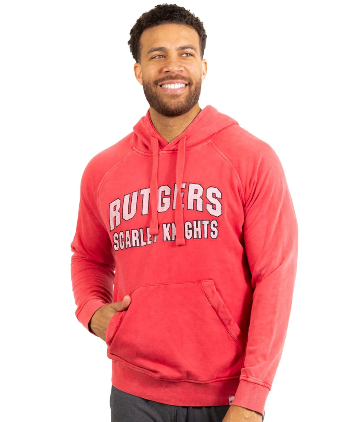 Rutgers Scarlet Knights Matrix Pullover Hoodie Colosseum Athletics
