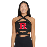 Rutgers Black Multi Way Bandeau Top lojobands