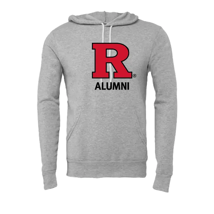 Unisex Poly/Cotton Hooded Pullover Sweatshirt Alumni