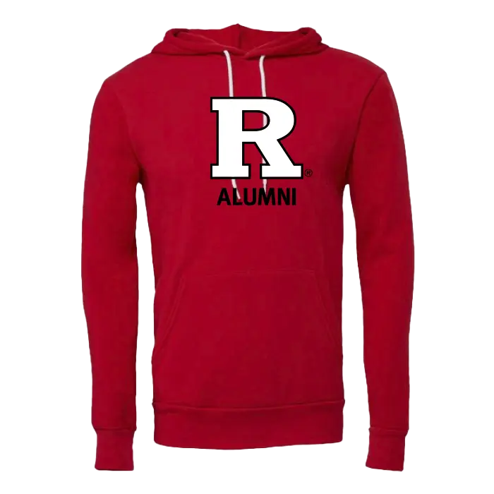 Unisex Poly/Cotton Hooded Pullover Sweatshirt Alumni