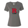 Ladies' Relaxed Jersey V-Neck T-Shirt Alumni