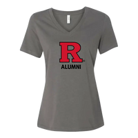 Ladies' Relaxed Jersey V-Neck T-Shirt Alumni
