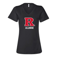 Ladies' Relaxed Jersey V-Neck T-Shirt Alumni
