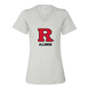 Ladies' Relaxed Jersey V-Neck T-Shirt Alumni