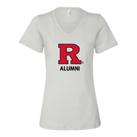 Ladies' Relaxed Jersey V-Neck T-Shirt Alumni