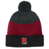 Cozy Striped Pom Beanie Alumni