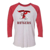 Unisex Tri-Blend Three-Quarter Sleeve Raglan Tee Alumni