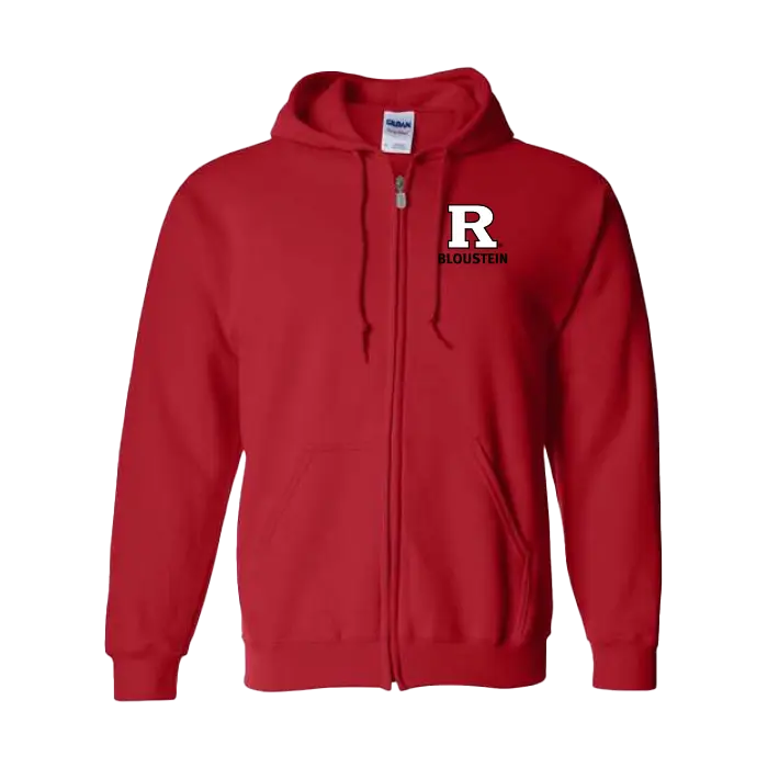 Full Zip Hooded Sweatshirt Bloustein