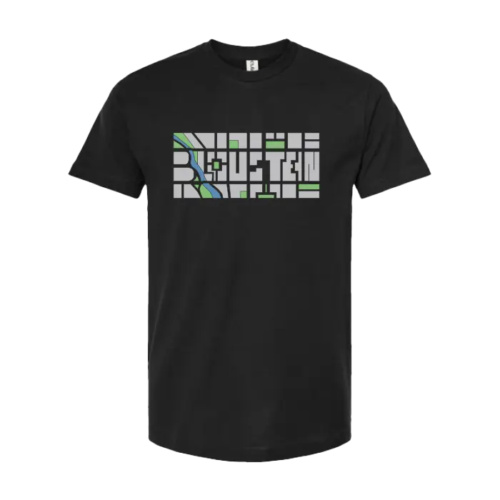 Short Sleeve Map T-Shirt Bloustein