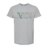 Short Sleeve Map T-Shirt Bloustein