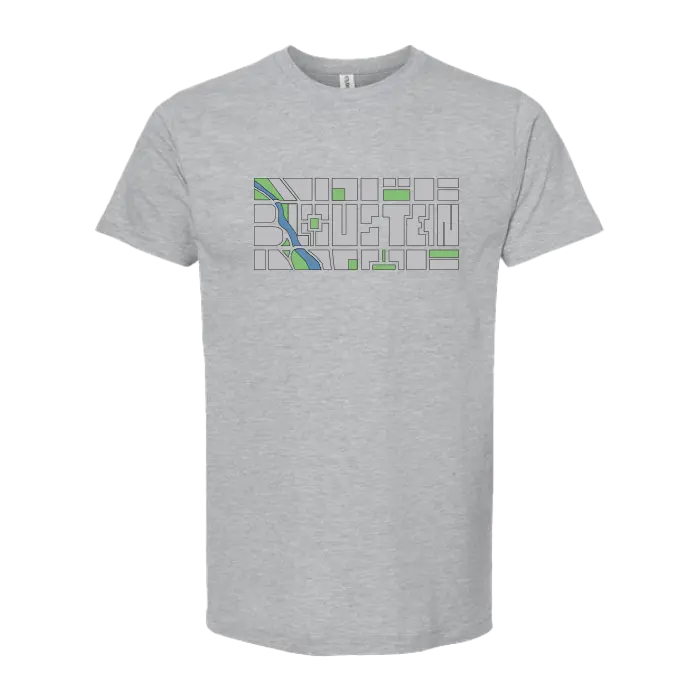 Short Sleeve Map T-Shirt Bloustein