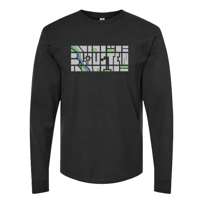 Long Sleeve Map T-Shirt Bloustein