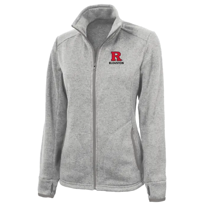 Women's Heathered Fleece Jacket Bloustein