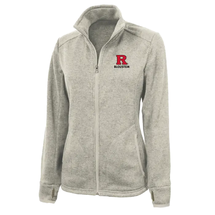 Women's Heathered Fleece Jacket Bloustein