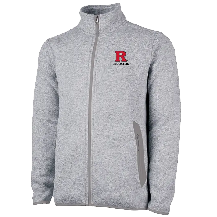 Men's Heathered Fleece Jacket Bloustein