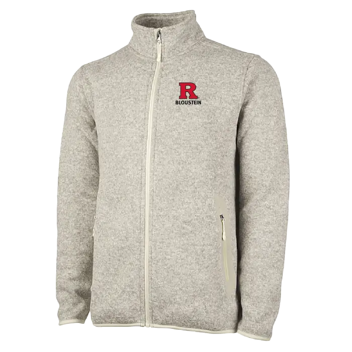Men's Heathered Fleece Jacket Bloustein