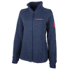 Women's Heathered Fleece Jacket Douglass College
