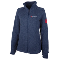 Women's Heathered Fleece Jacket Douglass College