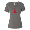 RU Women's Relaxed Jersey V-Neck Tee Douglass College