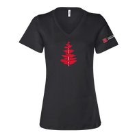 RU Women's Relaxed Jersey V-Neck Tee Douglass College