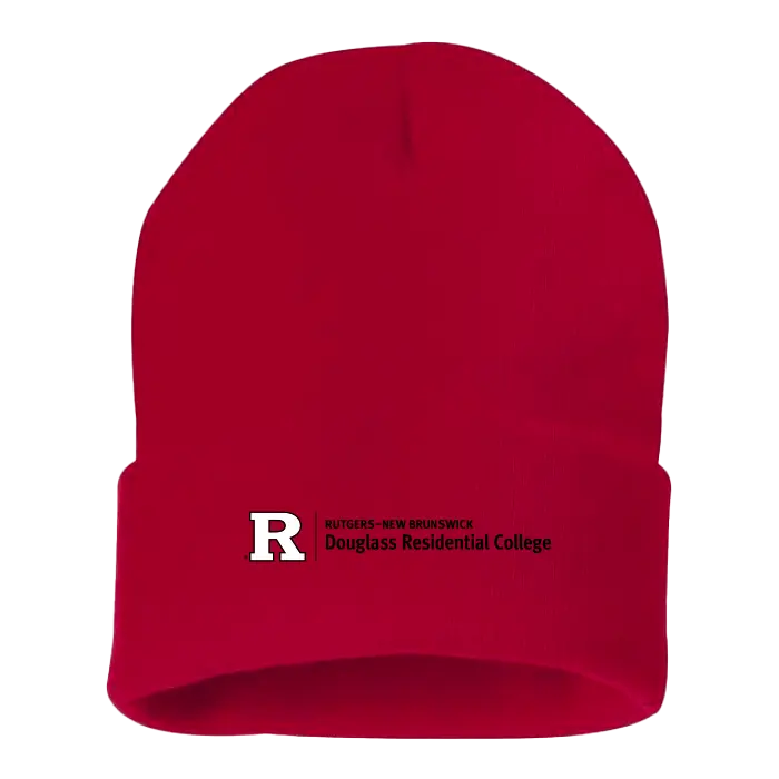 RU Cuffed Beanie Douglass College
