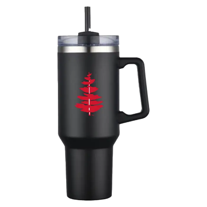 40 oz. Insulated Tumbler Mug w/ Handle Douglass College