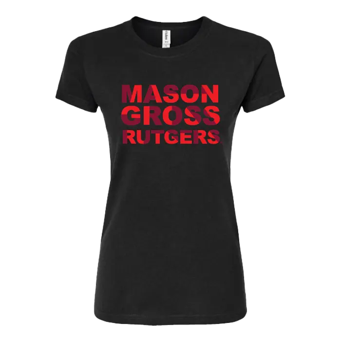RU Women's Slim Fit Fine Jersey T-Shirt Mason Gross School of Arts