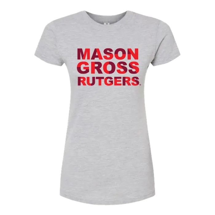 RU Women's Slim Fit Fine Jersey T-Shirt Mason Gross School of Arts