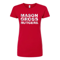 RU Women's Slim Fit Fine Jersey T-Shirt Mason Gross School of Arts