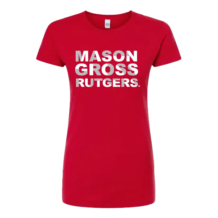 RU Women's Slim Fit Fine Jersey T-Shirt Mason Gross School of Arts
