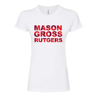 RU Women's Slim Fit Fine Jersey T-Shirt Mason Gross School of Arts