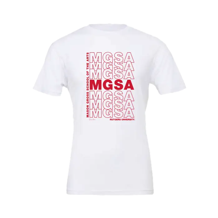 Unisex Short Sleeve Crewneck T-Shirt Mason Gross School of Arts