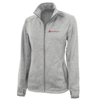 Women's Heathered Fleece Jacket Mason Gross School of Arts