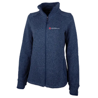 Women's Heathered Fleece Jacket Mason Gross School of Arts