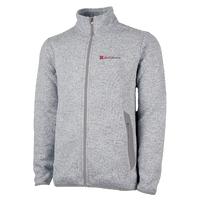 Men's Heathered Fleece Jacket Mason Gross School of Arts