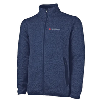 Men's Heathered Fleece Jacket Mason Gross School of Arts