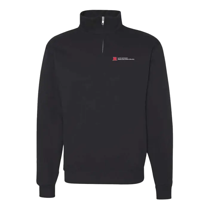 RU Quarter-Zip Sweatshirt Mason Gross School of Arts
