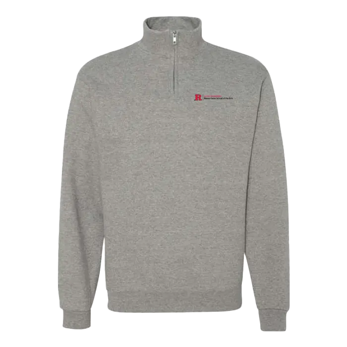 RU Quarter-Zip Sweatshirt Mason Gross School of Arts