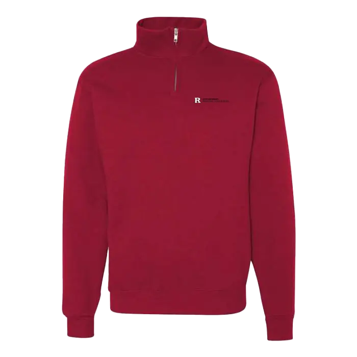 RU Quarter-Zip Sweatshirt Mason Gross School of Arts