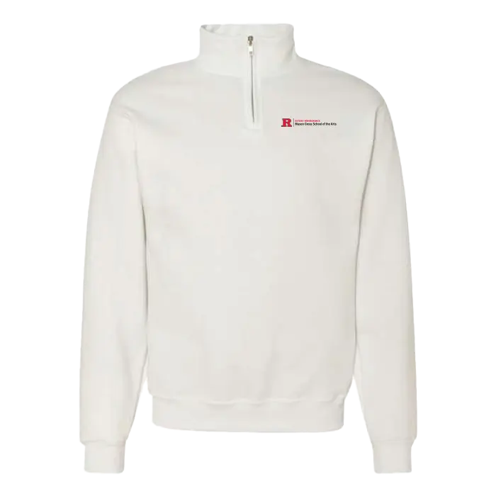 RU Quarter-Zip Sweatshirt Mason Gross School of Arts