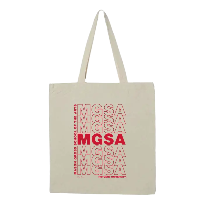 Canvas Tote Bag Mason Gross School of Arts