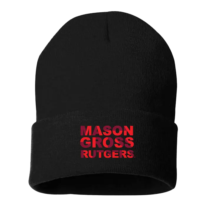 RU Cuffed Beanie Mason Gross School of Arts